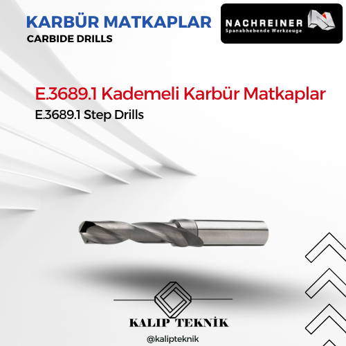 Kademeli Matkap | E.3689.1 Serisi